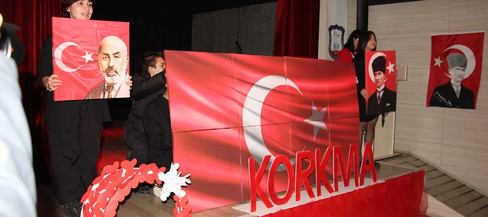 İstiklal Marşı’nın Kabulü’nün 102. Yılı Törenle Kutlandı