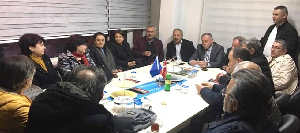 İyi Parti İl Başkanından İlçe Başkanlığına Ziyaret