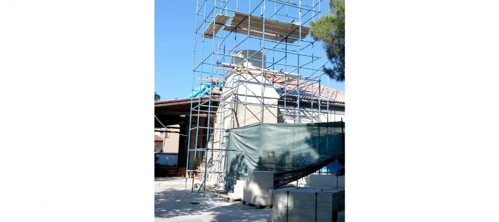 Kadı İskele Camii’nde  Onarım  Çalışması