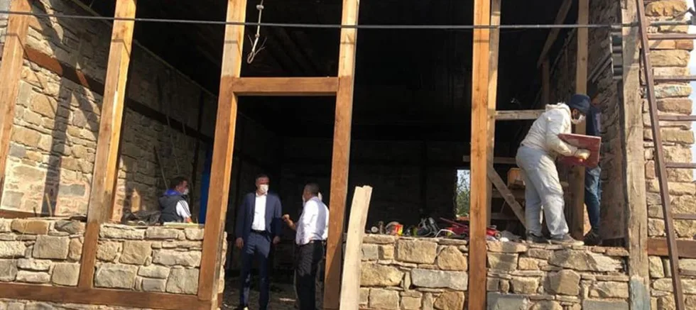 Karainebeyli Köy Kahvesinin Restorasyonunda Sona Yaklaşıldı