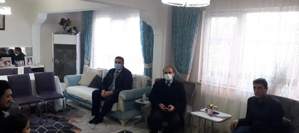 Kaymakam Abacı, Aile Ziyaretlerine Devam Ediyor