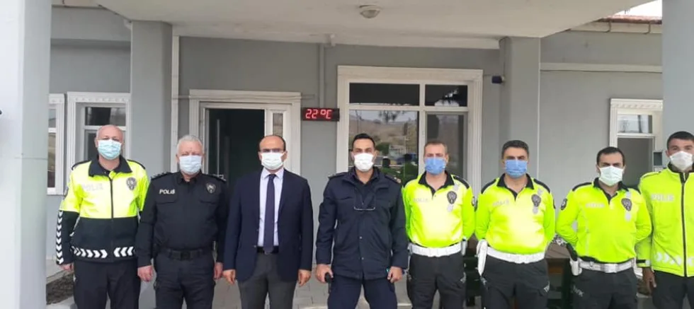 Kaymakam Abacı’dan Bölge Trafik İstasyonuna Ziyaret
