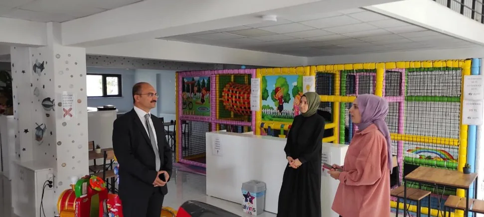 Kaymakam Abacı’dan Çocuk Eğlence Merkezine Ziyaret