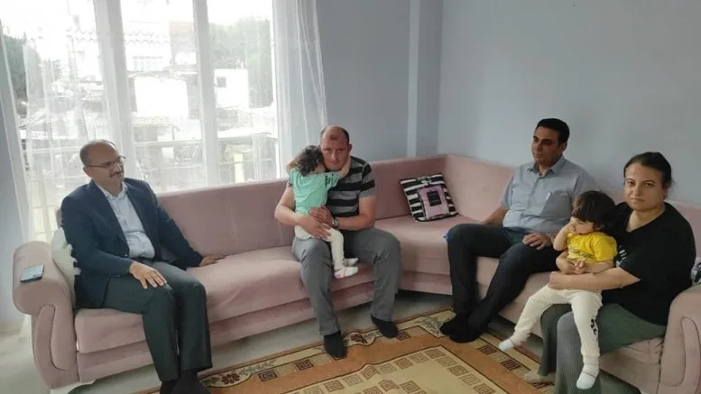 Kaymakam Abacı’dan Depremzede Ailelere Ziyaret