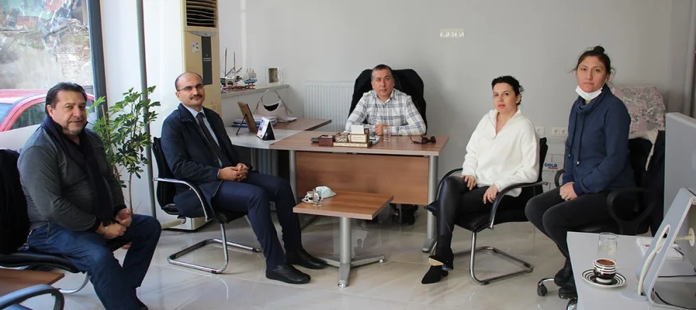 Kaymakam Abacı’dan Gazetemize Ziyaret