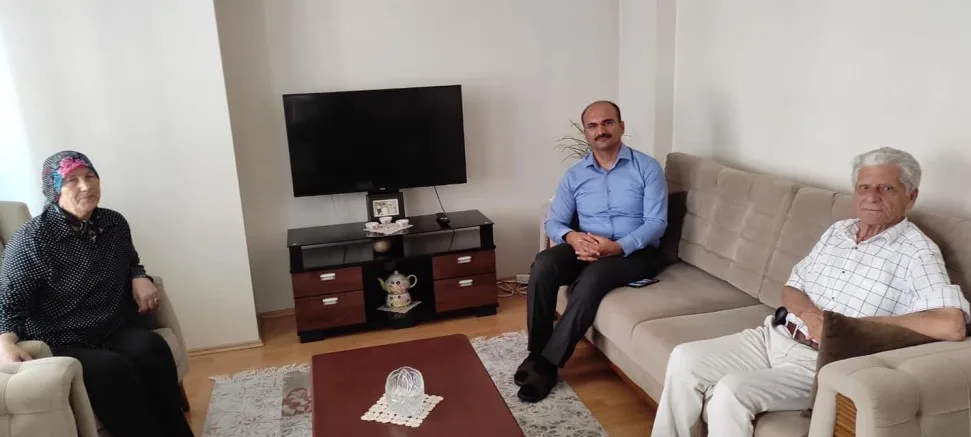 Kaymakam Abacı’dan Kıbrıs Gazisi Ahmet Kabay’a Ziyaret