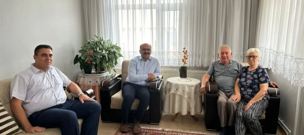 Kaymakam Abacı’dan Kıbrıs Gazisine Ziyaret