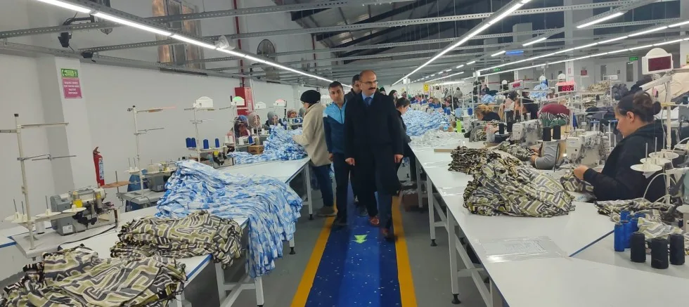Kaymakam Abacı’dan Mktex Tekstil’e Ziyaret