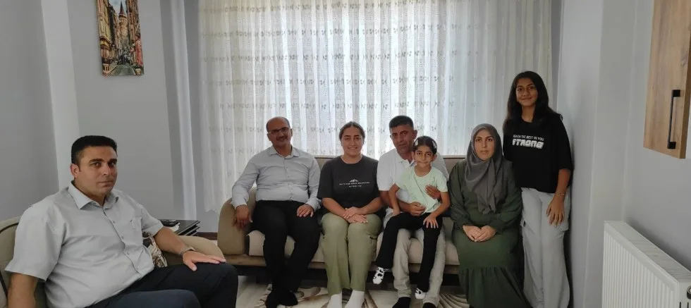 Kaymakam Abacı’dan Şehit Ailelerine Ziyaret