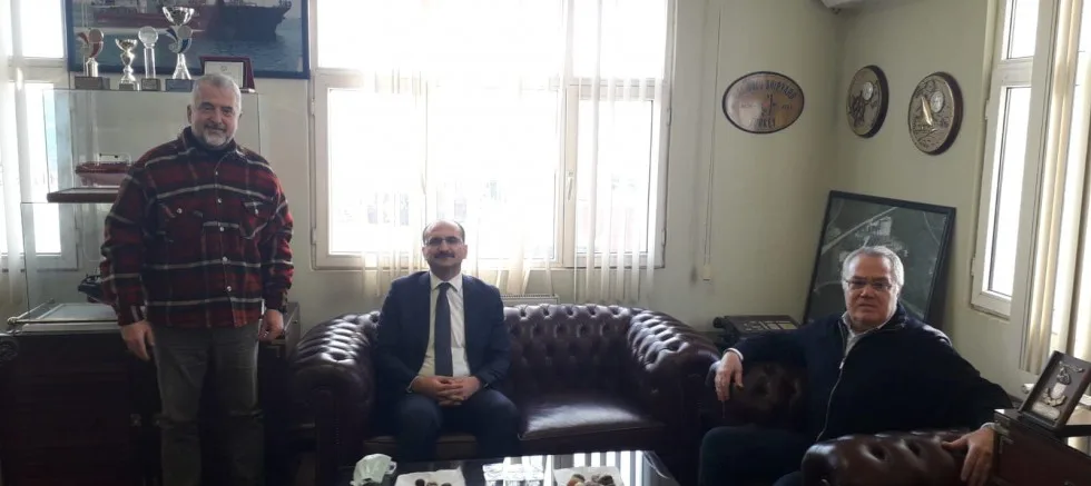 Kaymakam Abacı’dan Tersaneye Ziyaret