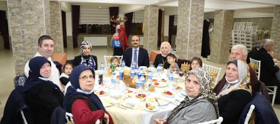Kaymakam Abacı, İftarda Şehit Yakınları ve Gazilerle Buluştu