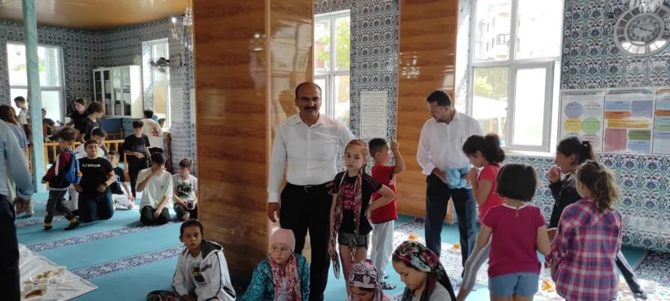 Kaymakam Abacı, Kuran Kursu Öğrencileriyle Kahvaltıda Buluştu