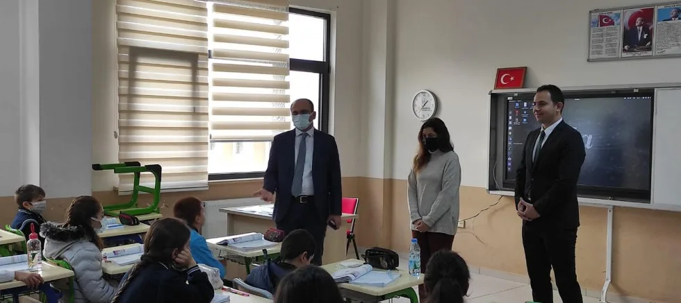 Kaymakam Abacı’nın Okul Ziyaretleri Devam Ediyor