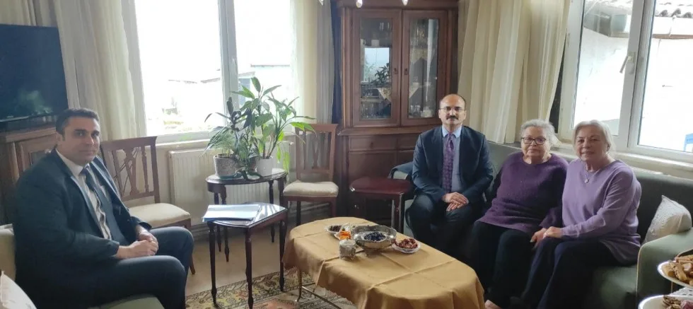 Kaymakam Abacı, Şehit Aileleri Ziyaret Etti