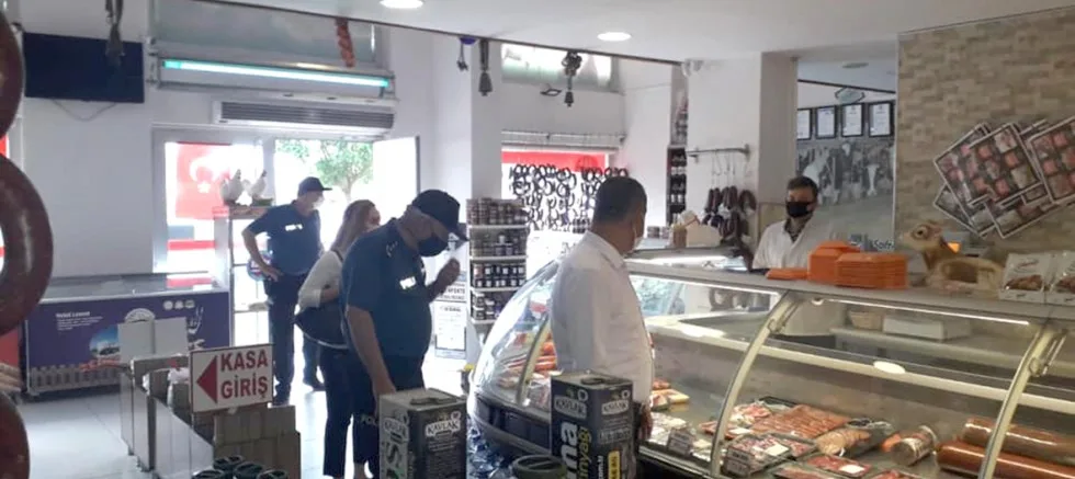 Kaymakam Kılınçkaya’dan Koronavirüs Denetimi