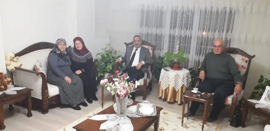 KAYMAKAM KILINÇKAYA’DAN ŞEHiT AiLESi ZiYARETi