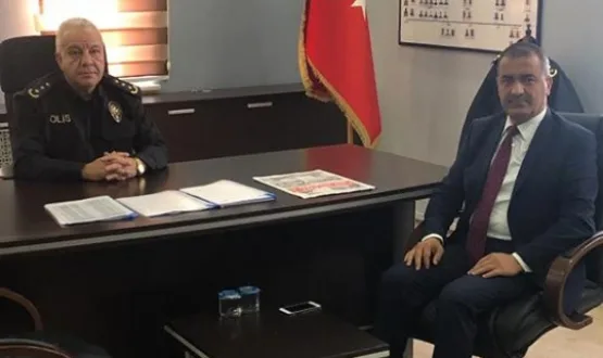 Kaymakam Kılınçkaya’dan Yeni Müdür Güçlü’ye Ziyaret