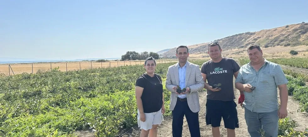 Kaymakam Koç’tan  Üretici Çiftçilere Ziyaret