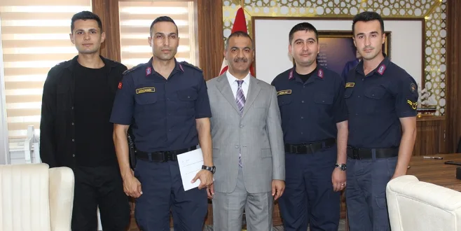Kaymakamdan Başarılı Personele Belge