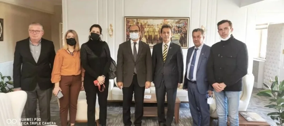 Kent Konseyinden Kaymakam Abacı’ya Ziyaret