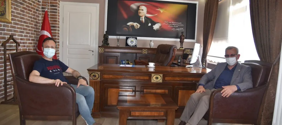 Keşan Belediye Başkanından Evreşe’ye Ziyaret