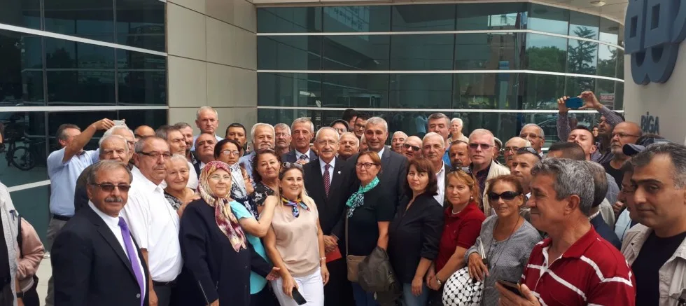 KILIÇDAROĞLU’NDAN GELiBOLU öRGüTüNE öZEL FOTOĞRAF