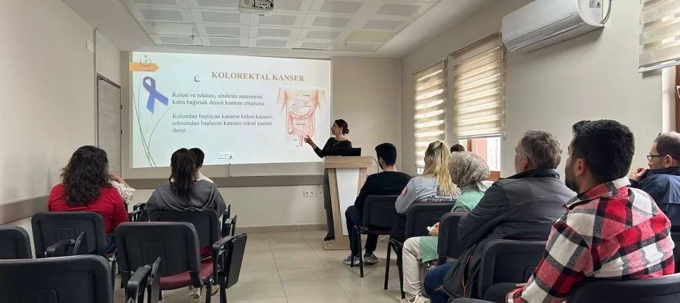 Kolorektal Kanser Farkındalık Ayı Eğitimi Düzenlendi