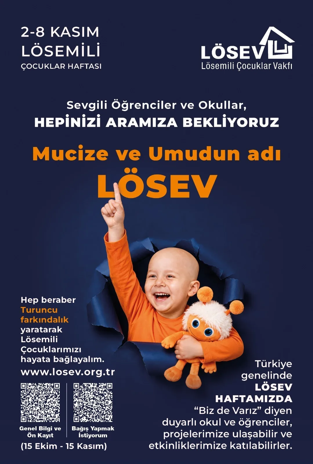 LÖSEV’den Turuncu Farkındalık Hareketi
