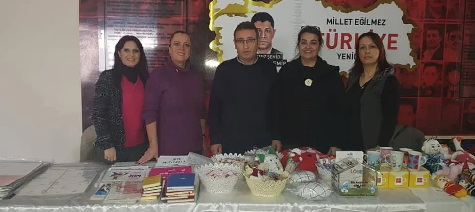 LöSEV iKiNCi STANDINI 100.YIL ORTAOKULU’NDA AÇTI