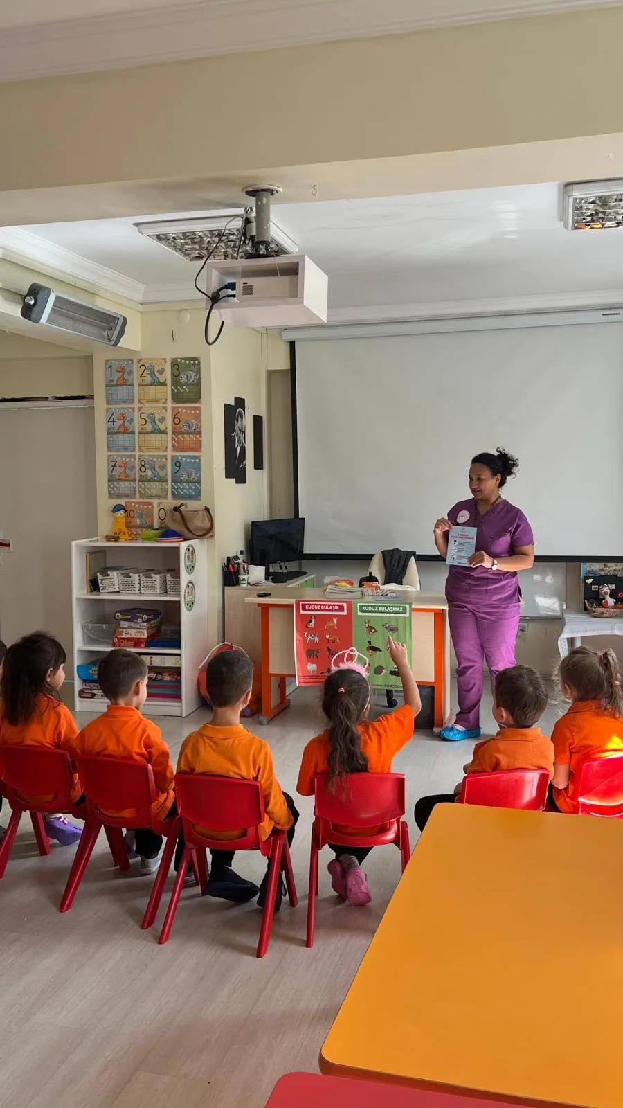 Miniklere Kuduzdan Korunma Eğitimi