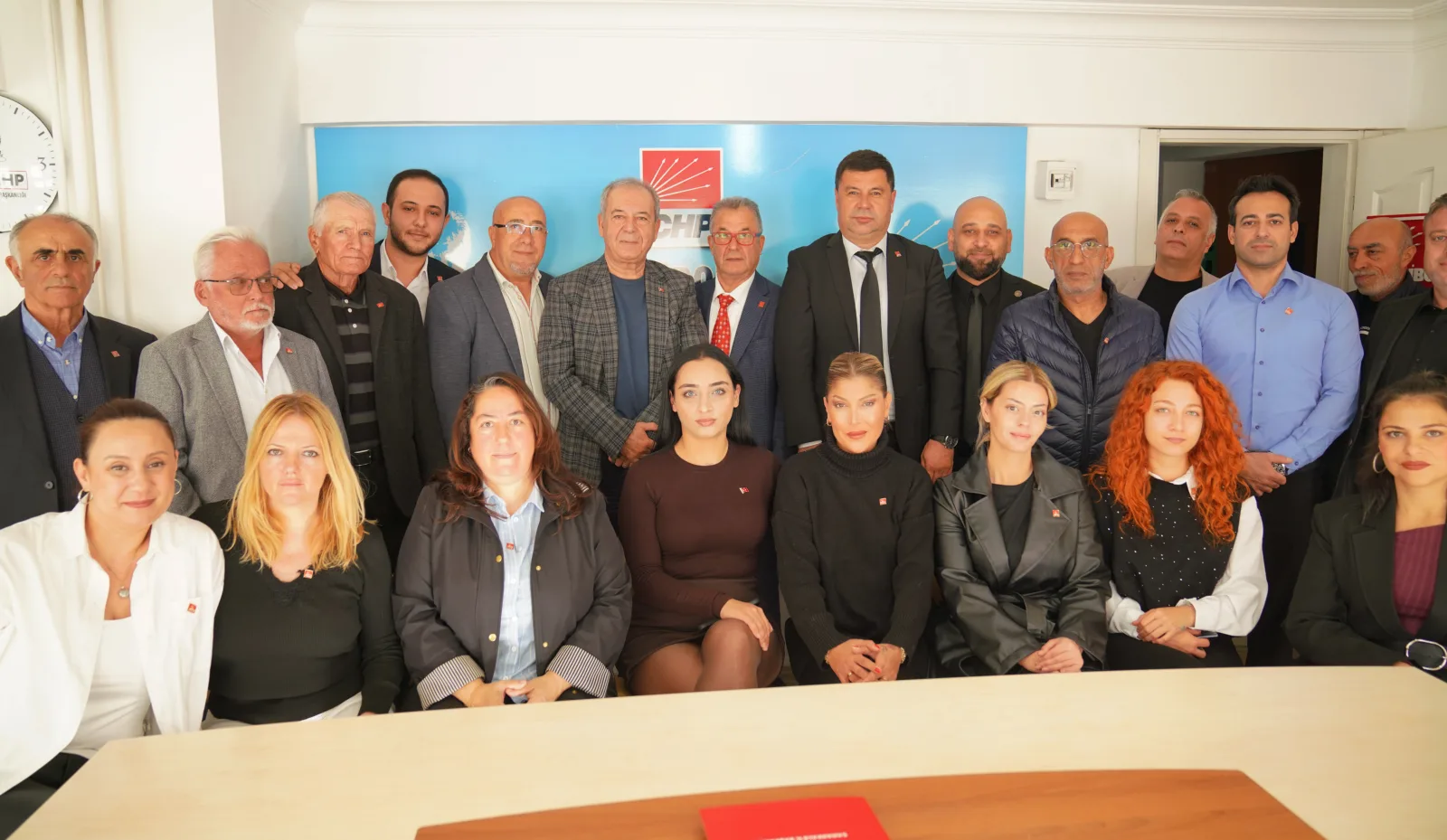 CHP İlçe Örgütünün Yeni Yönetimi Tanıtıldı