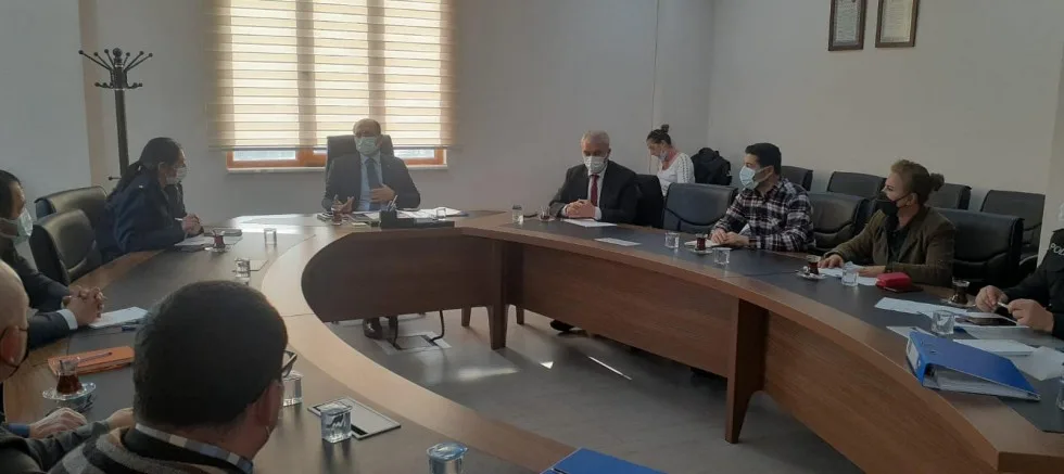 Metruk Bina Tespit Komisyonu Toplantısı Yapıldı