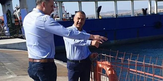 Mevcut İskeleyi Denetlediler