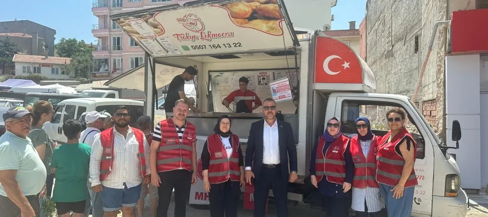 MHP İlçe Teşkilatından Lokma İkramı