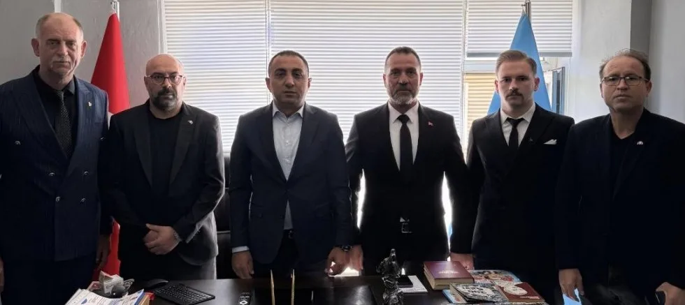 MHP İlçe Teşkilatından Ülkü Ocakları İl Başkanına Ziyaret