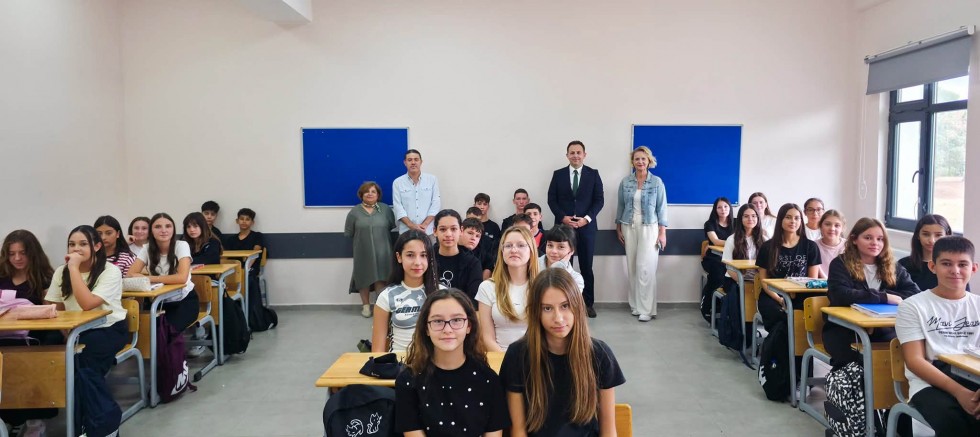 Müdür Aydın’dan Anadolu Lisesine Ziyaret