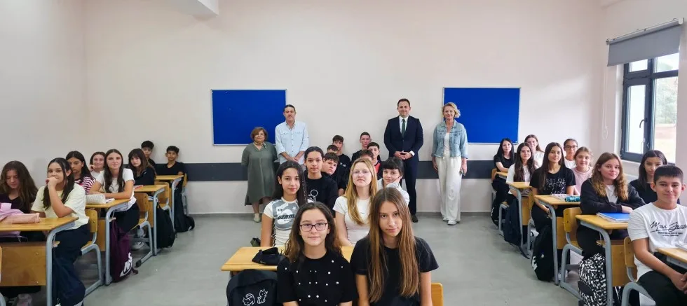Müdür Aydın’dan Anadolu Lisesine Ziyaret