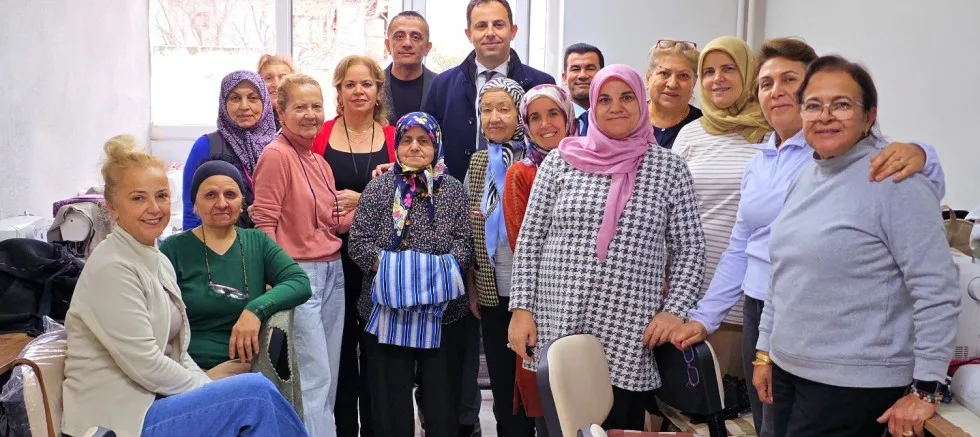 Müdür Aydın’dan Halk Eğitim Merkezine Ziyaret