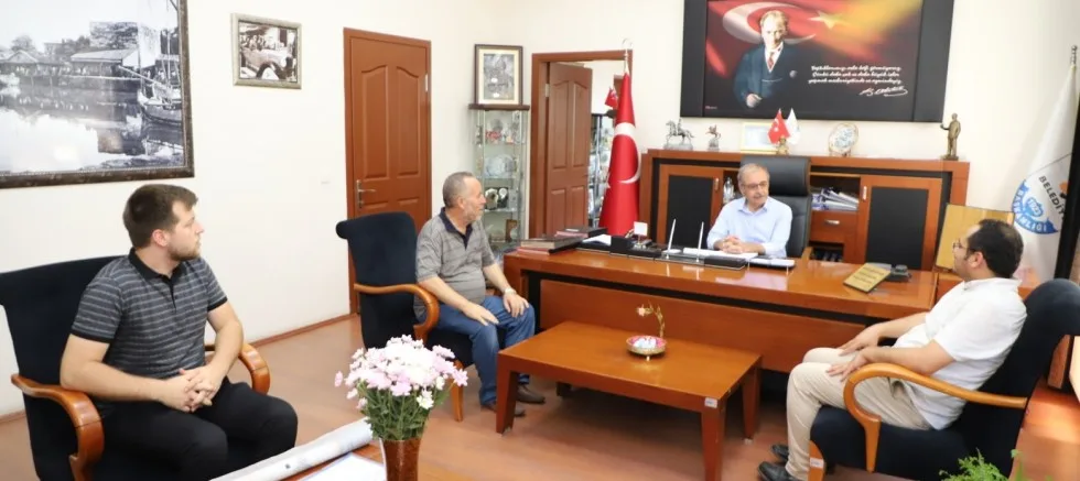 Müftü Turgut’tan Başkan Özacar’a Ziyaret