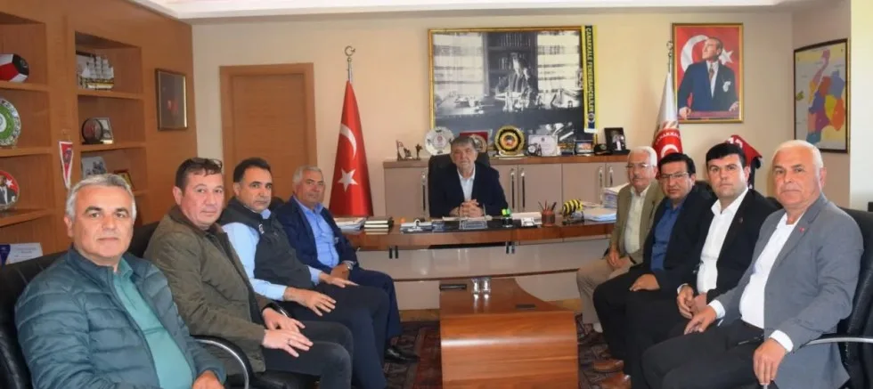 Muhtarlardan Ertuğrul’a Ziyaret