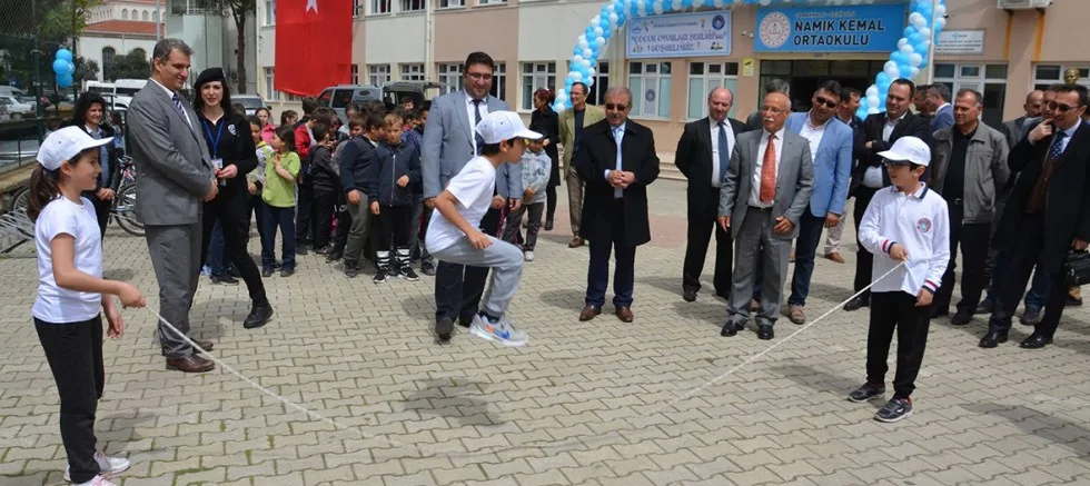 Namık Kemal Okulunda Çocuk Oyunları Şenliği Düzenlendi