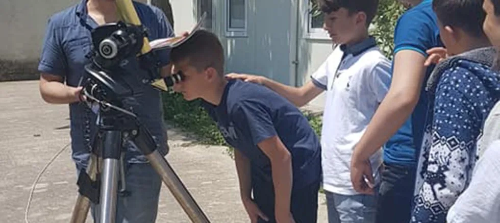 Öğrencilerden Gözlemevine Ziyaret