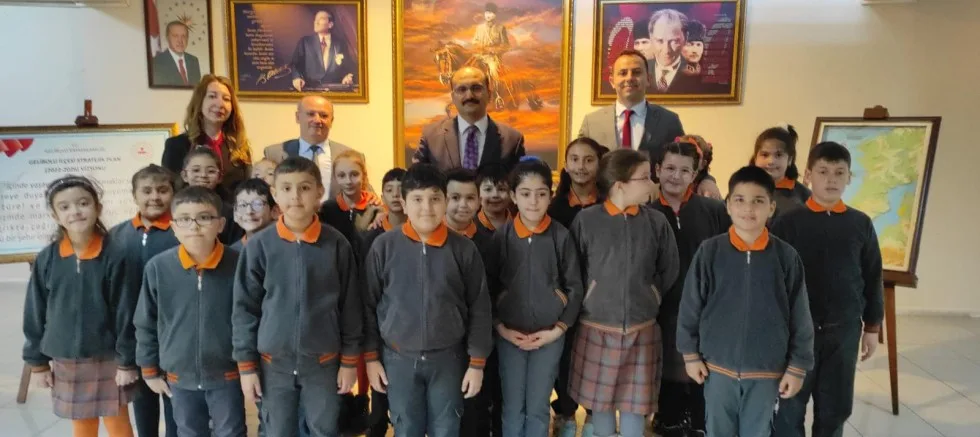 Öğrencilerden Kaymakam Abacı’ya Ziyaret