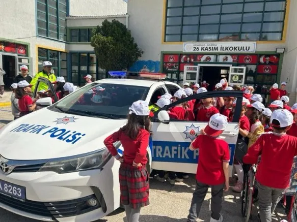 Öğrencilere Trafik Bilinci Aşılandı