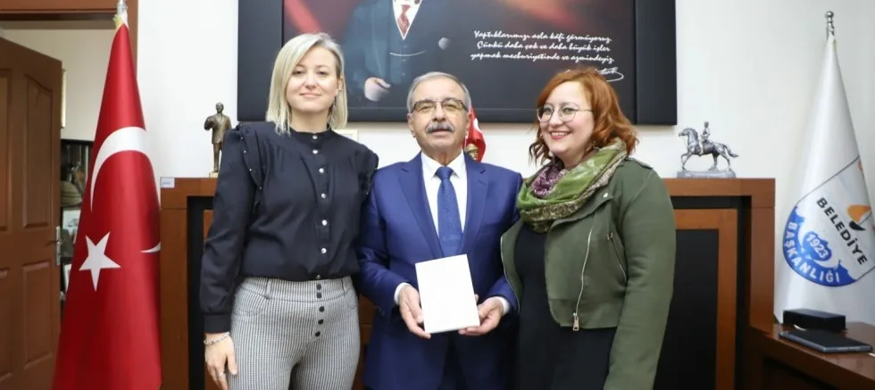 Öğretmenlerden Başkan Özacar’a Ziyaret