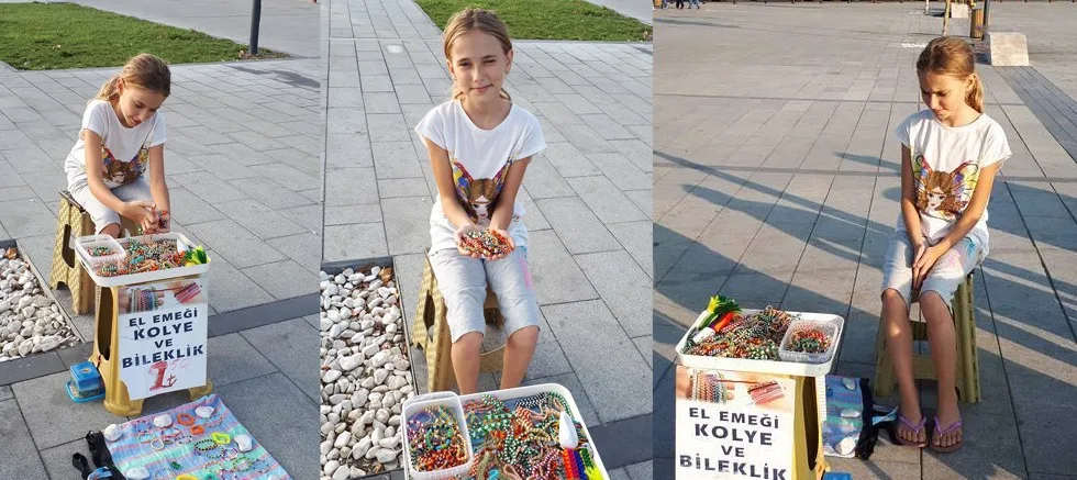 OKUL MASRAFINI BONCUK SATARAK ÇIKARTIYOR