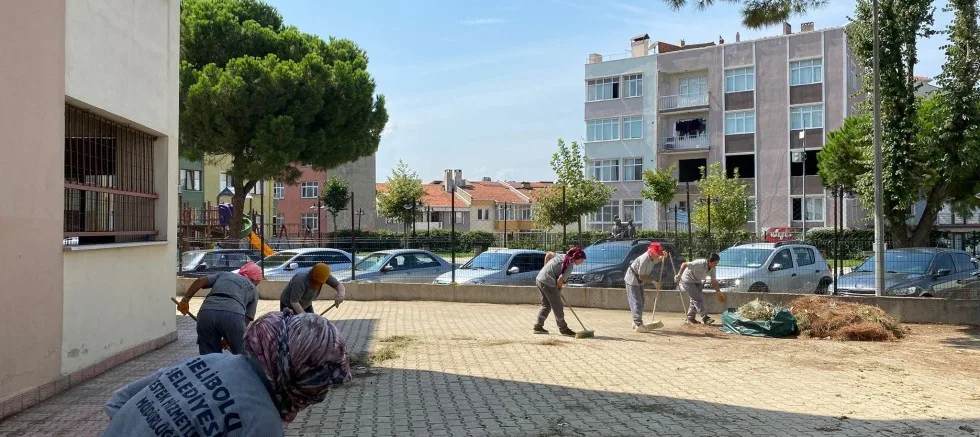 Okullarda Temizlik Yapıldı