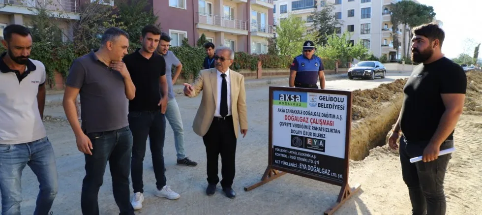 Özacar’dan Doğalgaz Proje Alanında İnceleme