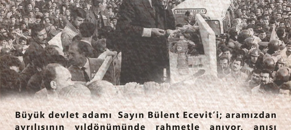 Özacar’dan Ecevit’i Anma Mesajı