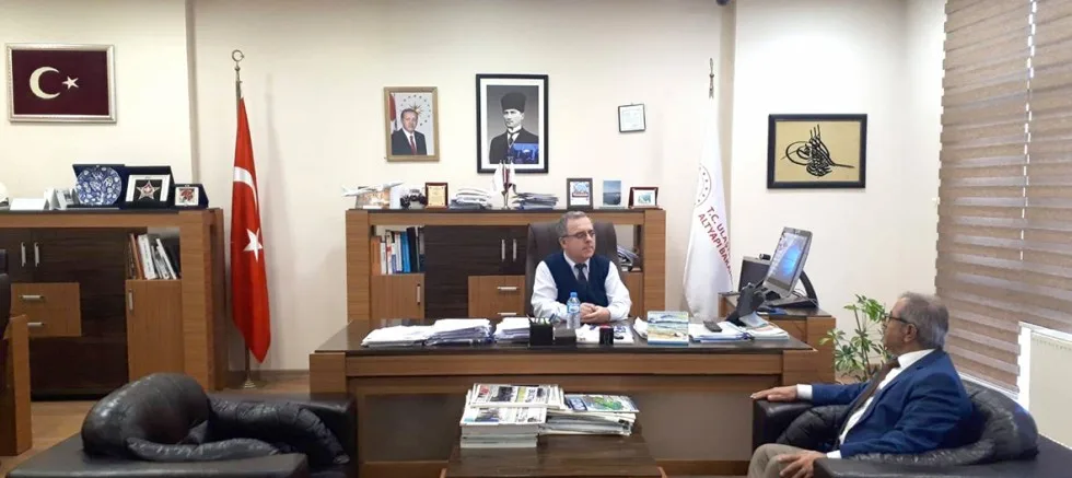 Özacar’dan Taşkan’a Ziyaret